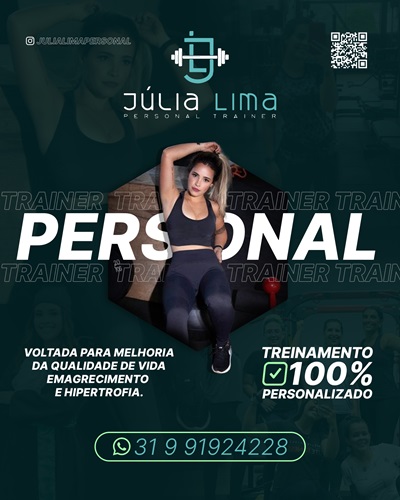 JÚLIA LIMA - PERSONAL TRAINER Itabirito MG