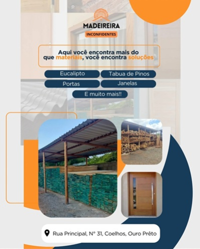 MADEIREIRA INCONFIDENTES  Itabirito MG