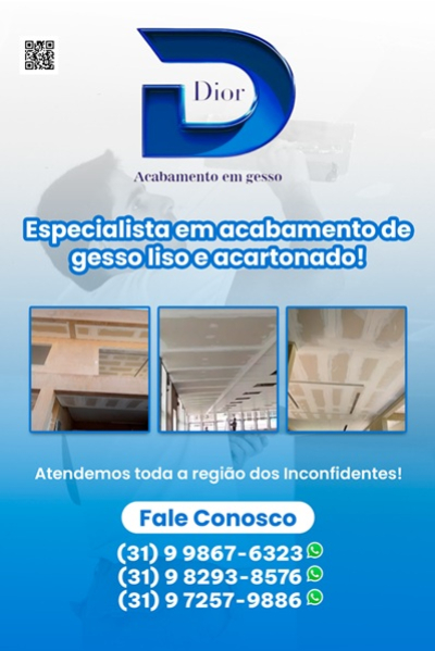 DIOR GESSOS  Itabirito MG