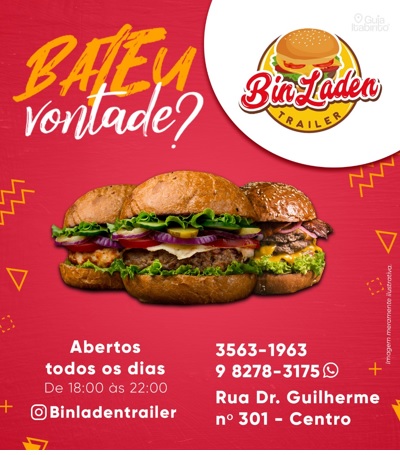 TRAILER DO BIN LADEN  Itabirito MG