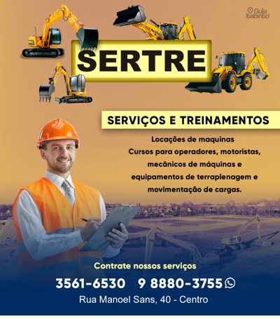 SERTRE - Serviços e Treinamentos Itabirito MG