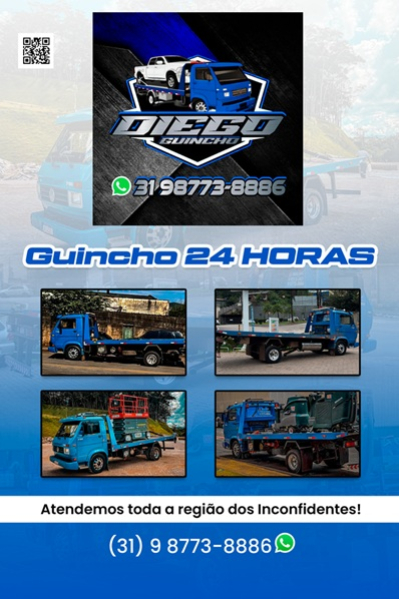 DIEGO GUINCHO - 24 HORAS Itabirito MG