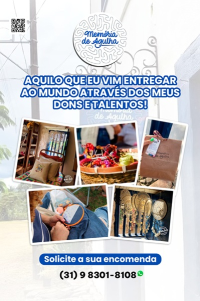 MEMÓRIA DE AGULHA  Itabirito MG