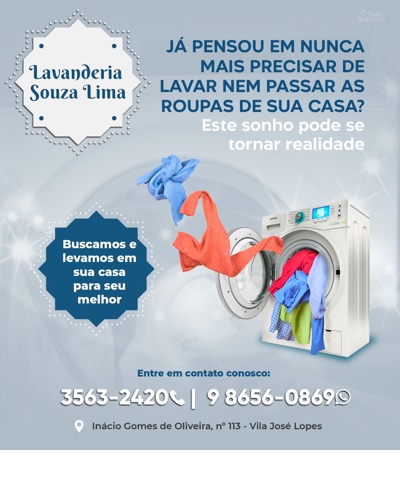 LAVANDERIA SOUZA LIMA  Itabirito MG