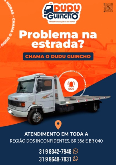 DUDU GUINCHO - 24 HORAS  Itabirito MG