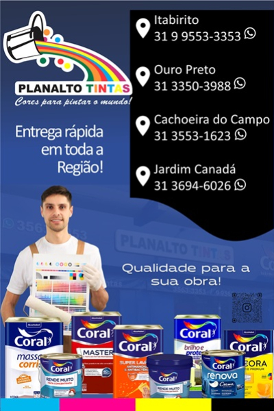 PLANALTO TINTAS Itabirito MG