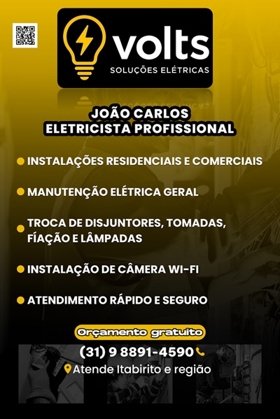VOLTS - SOLUÇÕES ELÉTRICAS Itabirito MG