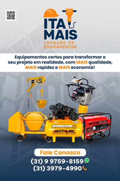 ITA  MAIS - LOCAÇÃO DE EQUIPAMENTOS Itabirito MG