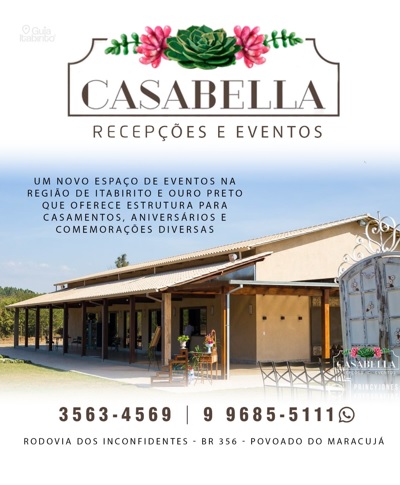 CASABELLA  Itabirito MG