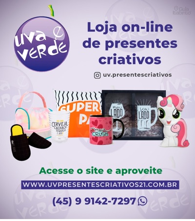 UV - PRESENTES CRIATIVOS  Itabirito MG