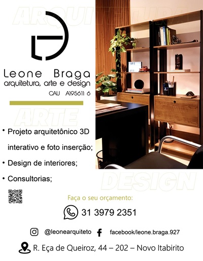 LEONE BRAGA - ARQUITETURA ARTE E DESING Itabirito MG