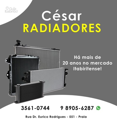 CÉSAR RADIADORES Itabirito MG