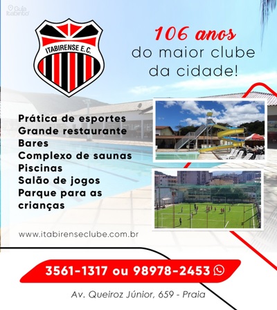 ITABIRENSE ESPORTE CLUBE  Itabirito MG