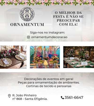 ORNAMENTUM  Itabirito MG