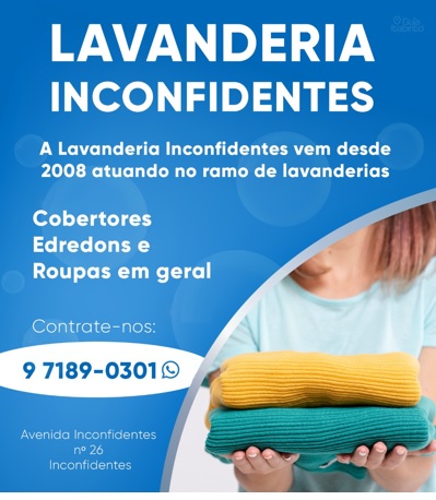 LAVANDERIA INCONFIDENTES Itabirito MG