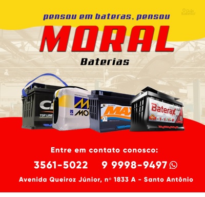 MORAL BATERIAS E AUTO ELÉTRICA Itabirito MG