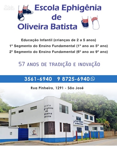Escola Ephigênia de Oliveira Batista Itabirito MG