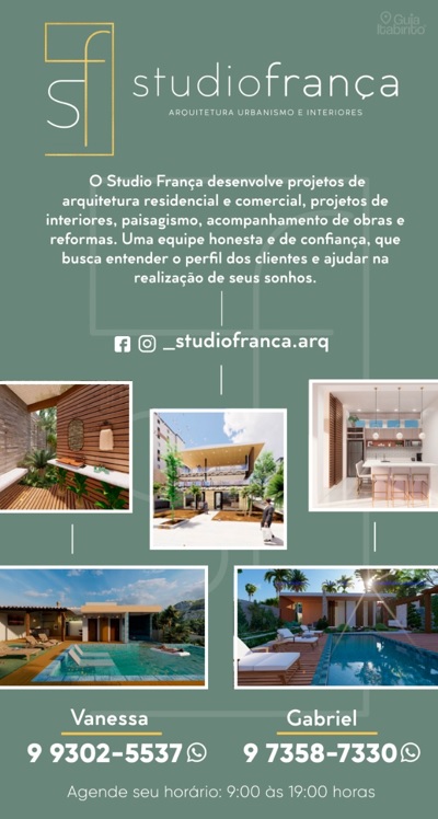 STUDIO FRANÇA - ARQUITETURA  Itabirito MG