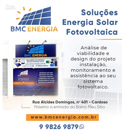 BMC ENERGIA Itabirito MG