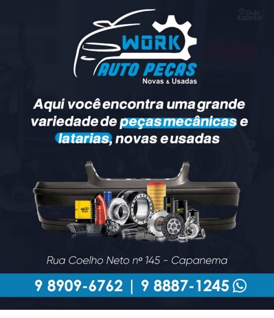 WORK AUTO PEÇAS Itabirito MG