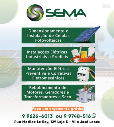 SEMA SOLUÇÕES ELÉTRICAS E MÁQUINAS Itabirito MG