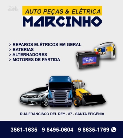 AUTO PEÇAS E ELÉTRICA MARCINHO  Itabirito MG