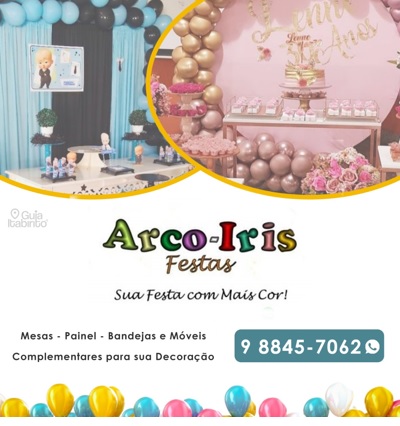 ARCO ÍRIS FESTAS Itabirito MG