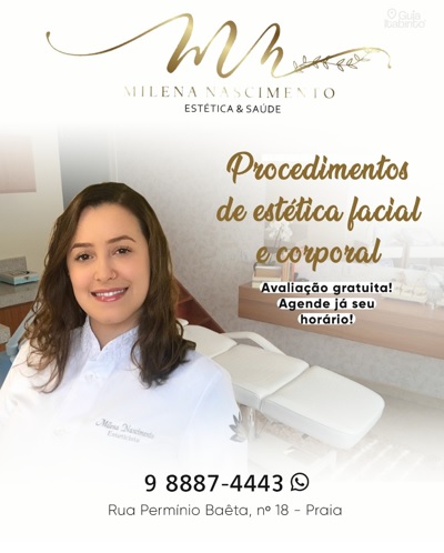 MILENA NASCIMENTO - ESTETICISTA  Itabirito MG