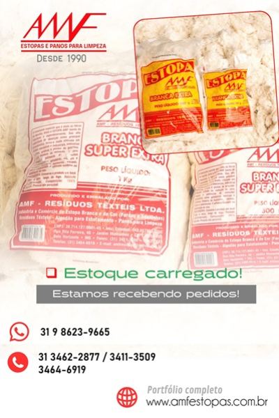 AMF ESTOPAS  Itabirito MG