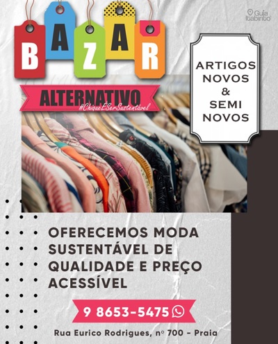 BAZAR ALTERNATIVO Itabirito MG