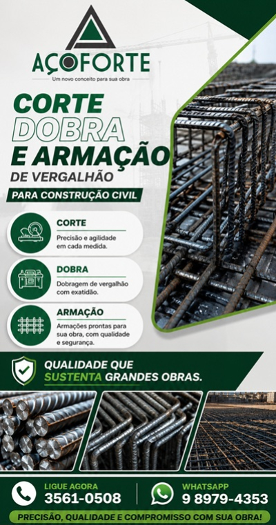 AÇOFORTE Itabirito MG
