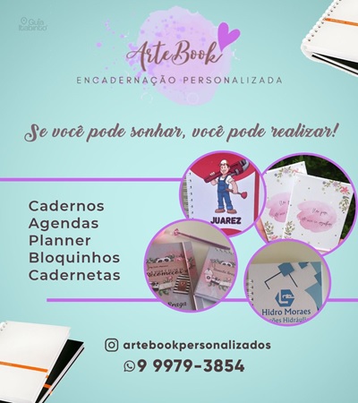 ARTE BOOK - PERSONALIZADOS Itabirito MG