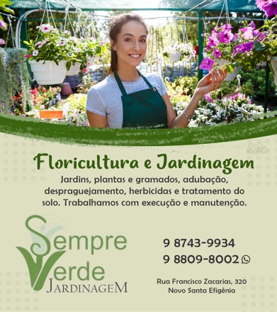 SEMPRE VERDE JARDINAGEM Itabirito MG