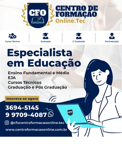 CENTRO DE FORMAÇÃO ONLINE TEC  Itabirito MG