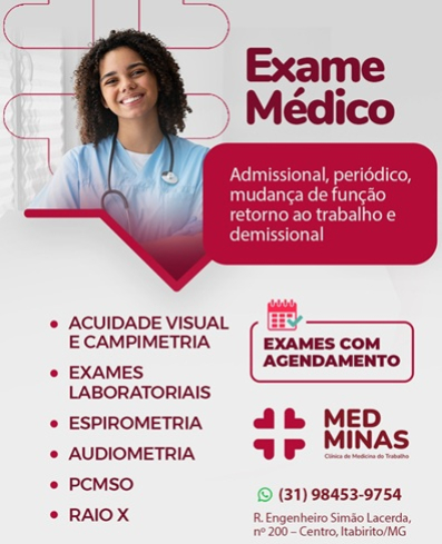 MED MINAS - Clínica de Medicina do Trabalho Itabirito MG