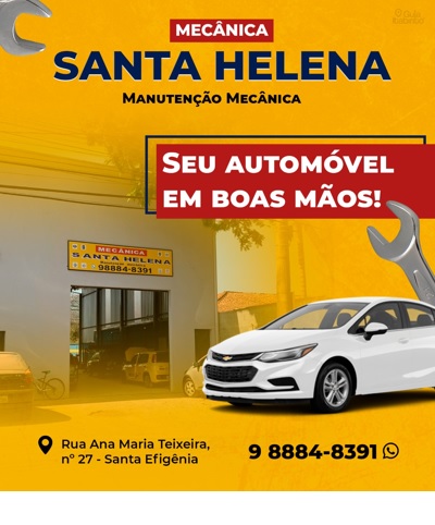 MÊCANICA - SANTA HELENA  Itabirito MG