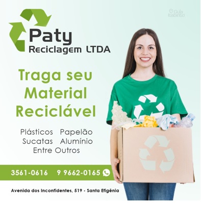 PATY RECICLAGEM  Itabirito MG