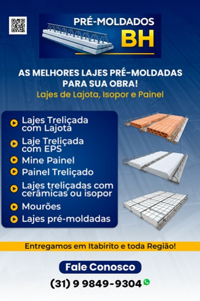 PRE MOLDADOS BH  Itabirito MG