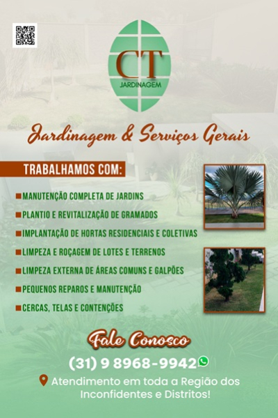 CT JARDINAGENS  Itabirito MG