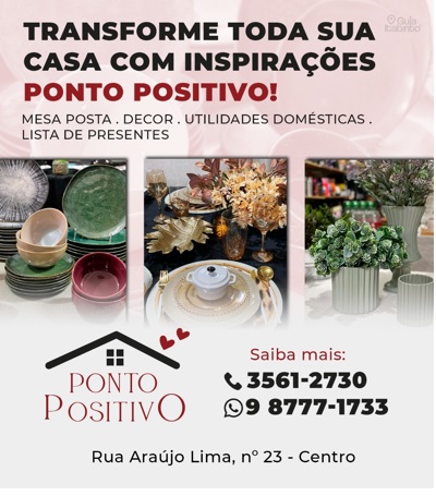 PONTO POSITIVO  Itabirito MG