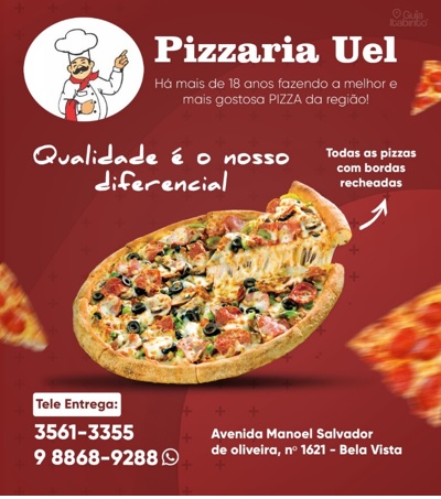 PIZZARIA UEL Itabirito MG