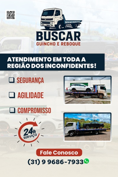 BUSCAR GUINCHO E REBOQUE Itabirito MG