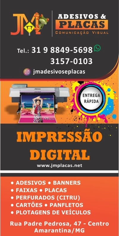 JM ADESIVOS E PLACAS Itabirito MG