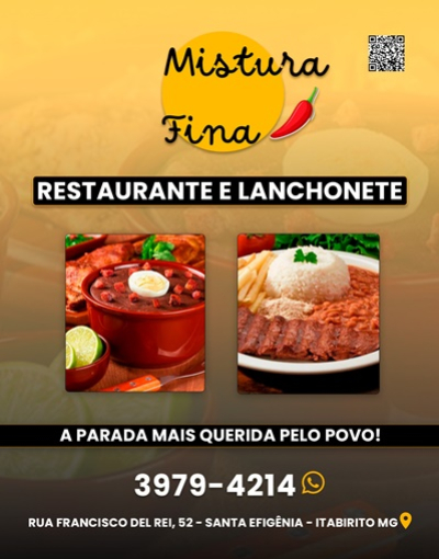 RESTAURANTE MISTURA FINA Itabirito MG