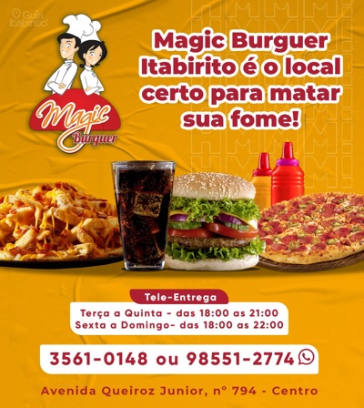 MAGIC BURGUER Itabirito MG