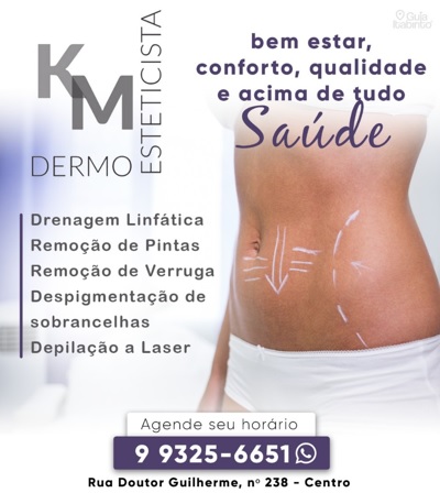 DERMOESTETICISTA KETLYN MARÇAL  Itabirito MG