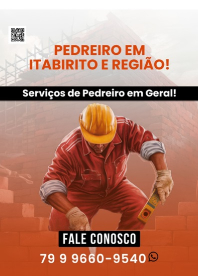 PEDREIRO EM GERAL Itabirito MG