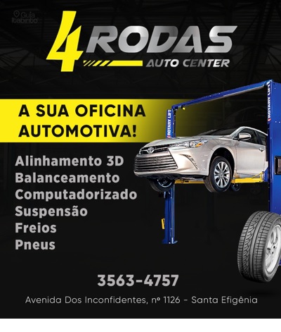 4 RODAS - Auto Center  Itabirito MG