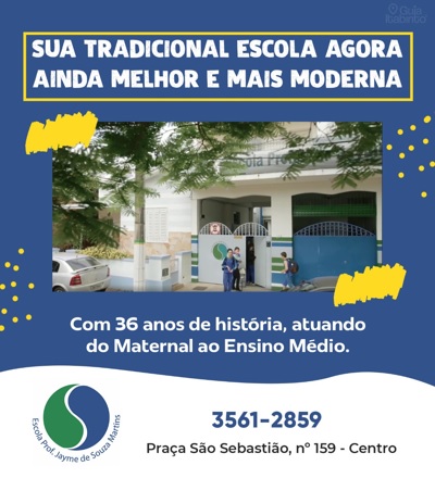 ESCOLA PROFESSOR JAYME DE SOUZA MARTINS  Itabirito MG