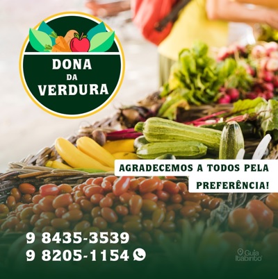 DONA DA VERDURA  Itabirito MG
